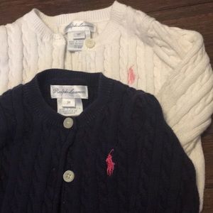 Ralph Lauren sweaters 3t 6t